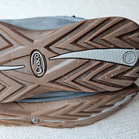 Chaco Hopi Grey Leather Felt Winter Comfy Boots Size 9 - Picture 7 of 12